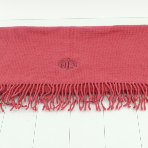 GG patterned Scarf gray x pink - Picture 1 of 5